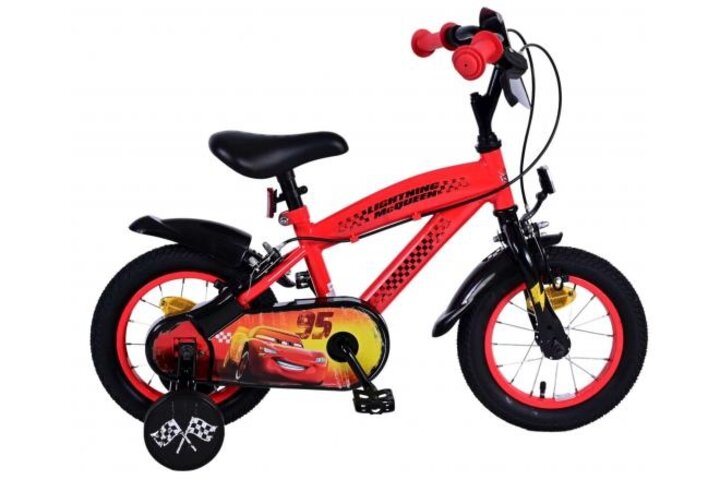 Disney Cars Kinderfiets Jongens 12 inch V-brakes 1