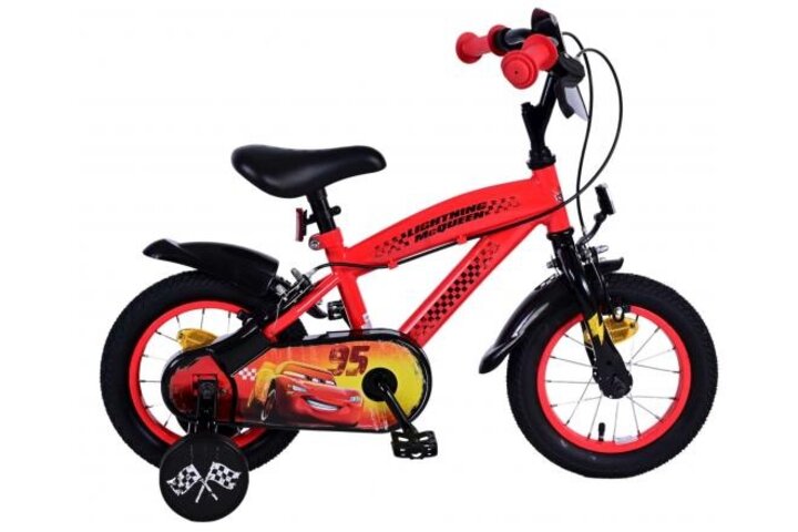 Disney Cars Kinderfiets Jongens 12 inch V-brakes 2