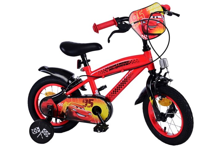 Disney Cars Kinderfiets Jongens 12 inch V-brakes 1