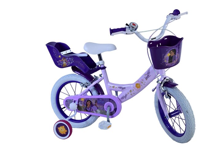 Disney Wish Kinderfiets  Meisjes 14 inch V-brakes  Poppenzitje 2