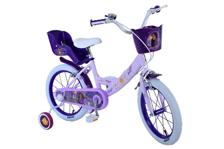 Disney Wish Kinderfiets  Meisjes 16 inch V-brakes  Poppenzitje 6