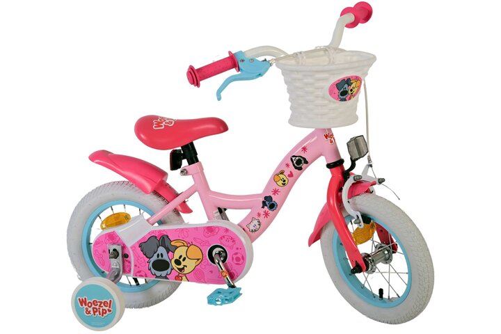Woezel & Pip Kinderfiets Meisjes 12 inch 2
