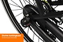 Altec Walesa Herenfiets 28inch 61cm Mat Zwart 3v 4 klein