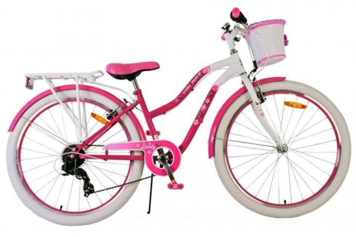 Volare Lovely Kinderfiets Meisjes 26 inch  7v 2