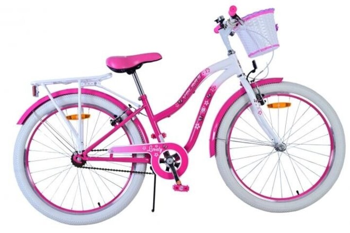 Volare Lovely Kinderfiets 24 inch V-brakes 1