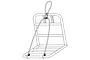 Cortina Voordrager Snelbinder Loopfix Jakarta 6 klein