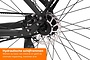 Altec Cento Elektrische Damesfiets 28 inch 53cm Belt Intube 12 klein