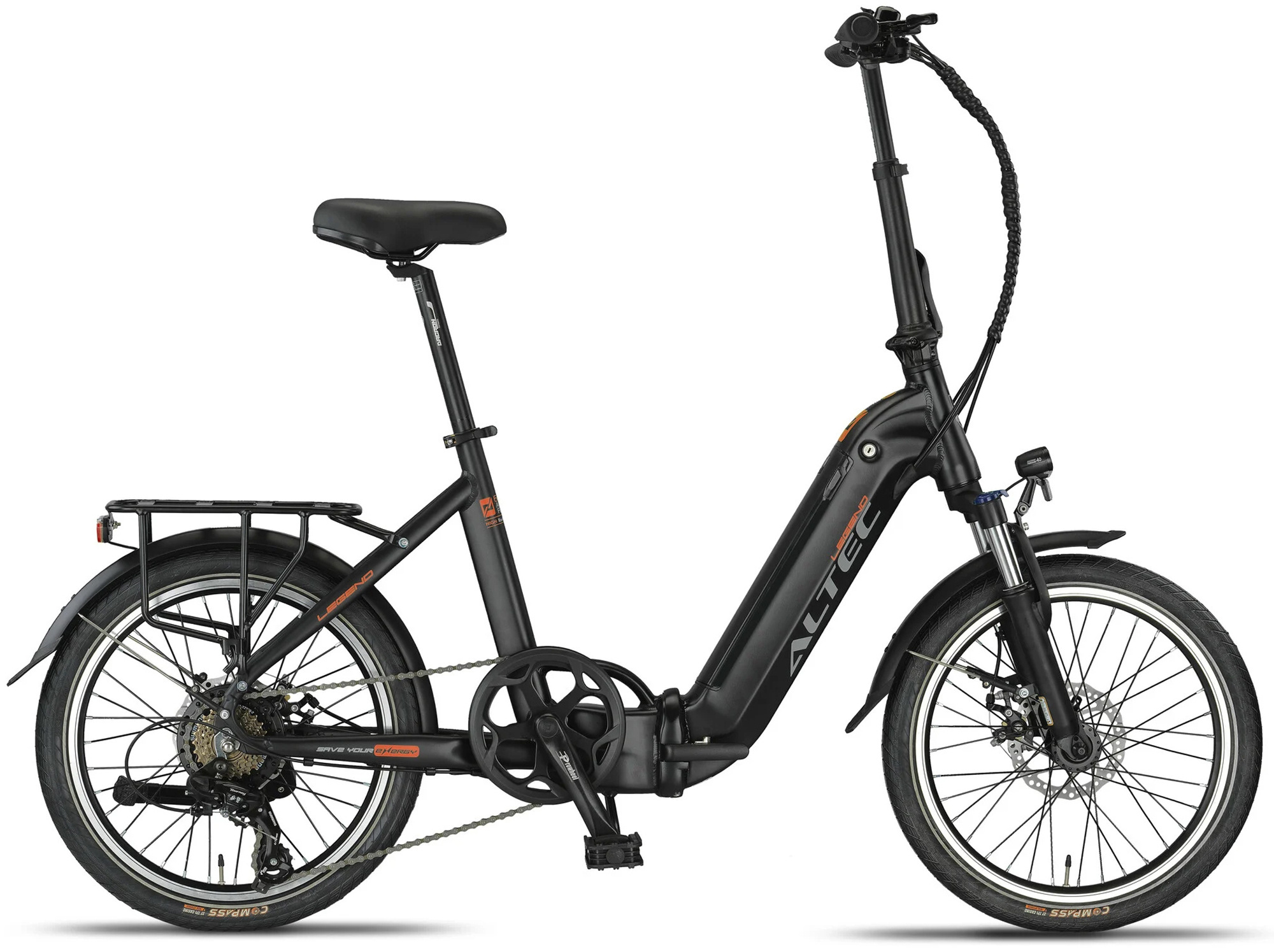 Altec Legend E-bike Vouwfiets 20 inch Intube 7v afbeelding