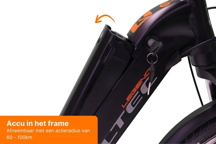 Altec Legend E-bike Vouwfiets 20 inch Intube 7v 7