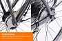 Cortina U4 Transportfiets 28 inch 61cm R3 12 klein