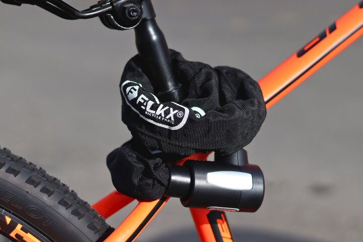 Fatbike Voordeelpakket ANWB Verzekeringsslot FALKX ART2 Kettingslot 4