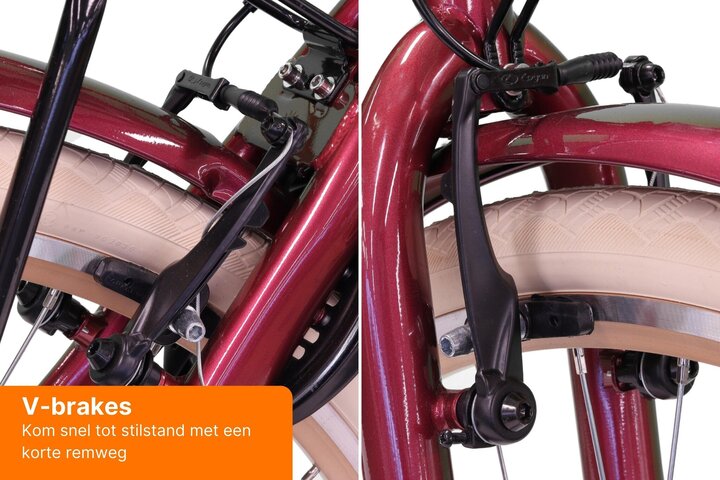 Crown Rio Plus Damesfiets 28 inch 53cm 3v 16