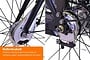 Crown New York Plus Damesfiets 28 inch 53cm Midnight Black 3v 16 klein