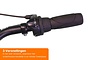 Crown New York Plus Damesfiets 28 inch 53cm Midnight Black 3v 13 klein
