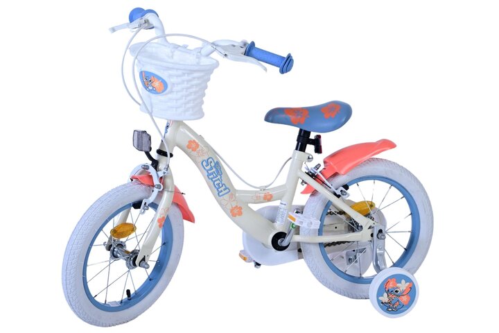 Disney Stitch Kinderfiets Meisjes 14 inch V-brakes 7