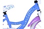Disney Frozen 2 Kinderfiets Meisjes 16 inch 4 klein