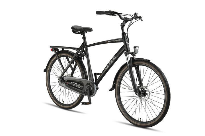 Altec Omega Plus Herenfiets 28 inch Mat Zwart 55cm 7v 2