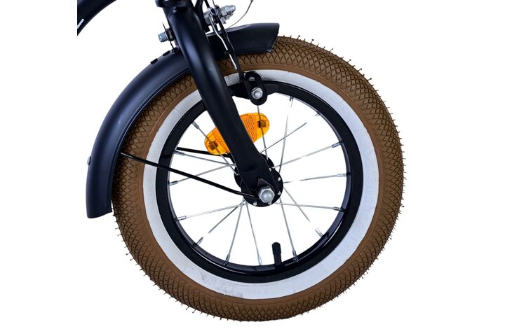 Volare Black Cruiser Kinderfiets Jongens 12 inch 2