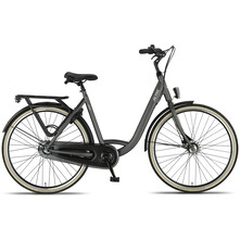 Altec Altec Walesa Damesfiets 28inch 55cm Mat Zwart 3v