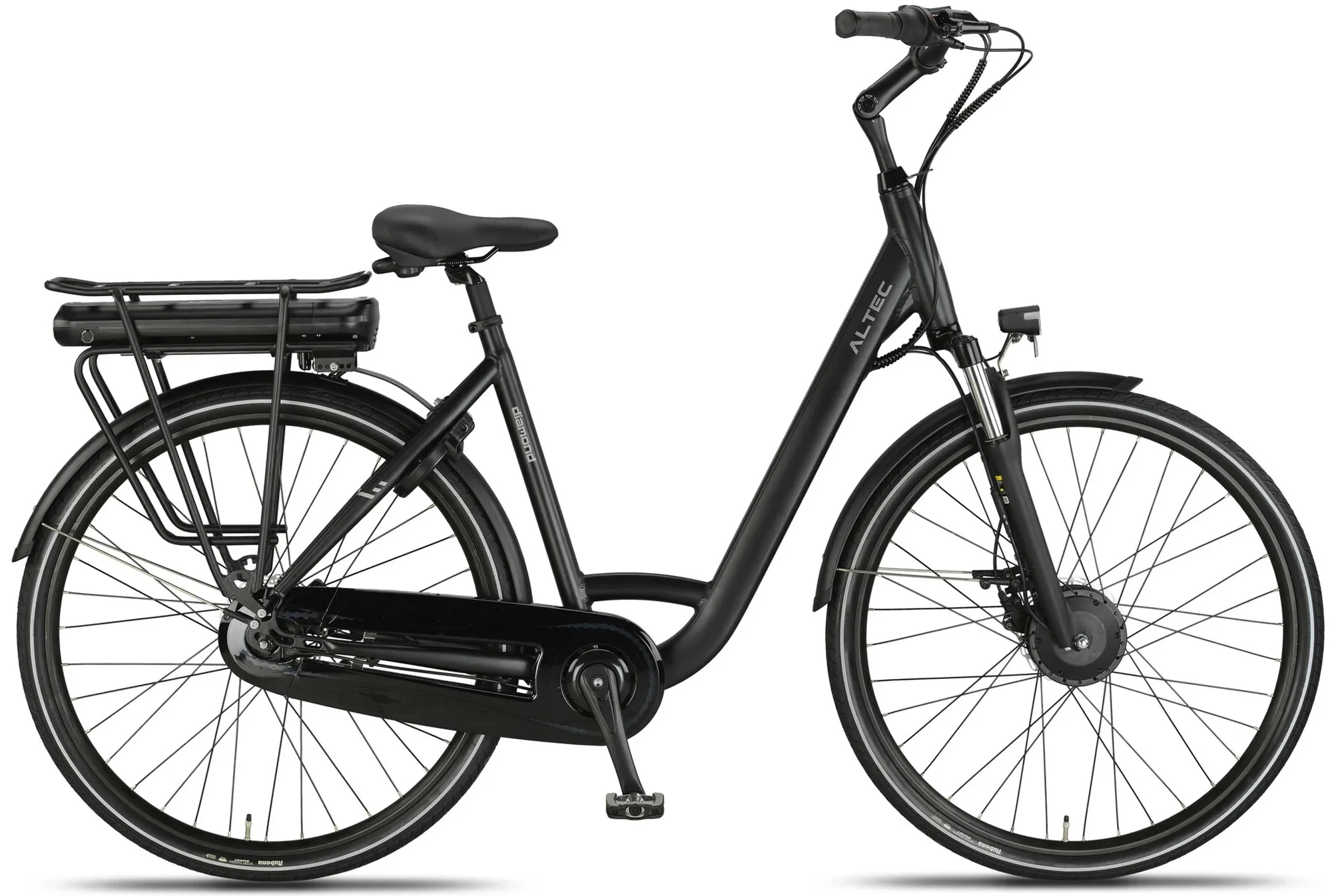 Altec Diamond Elektrische Damesfiets 28inch 53cm Hydraulische Schijfrem 7v afbeelding