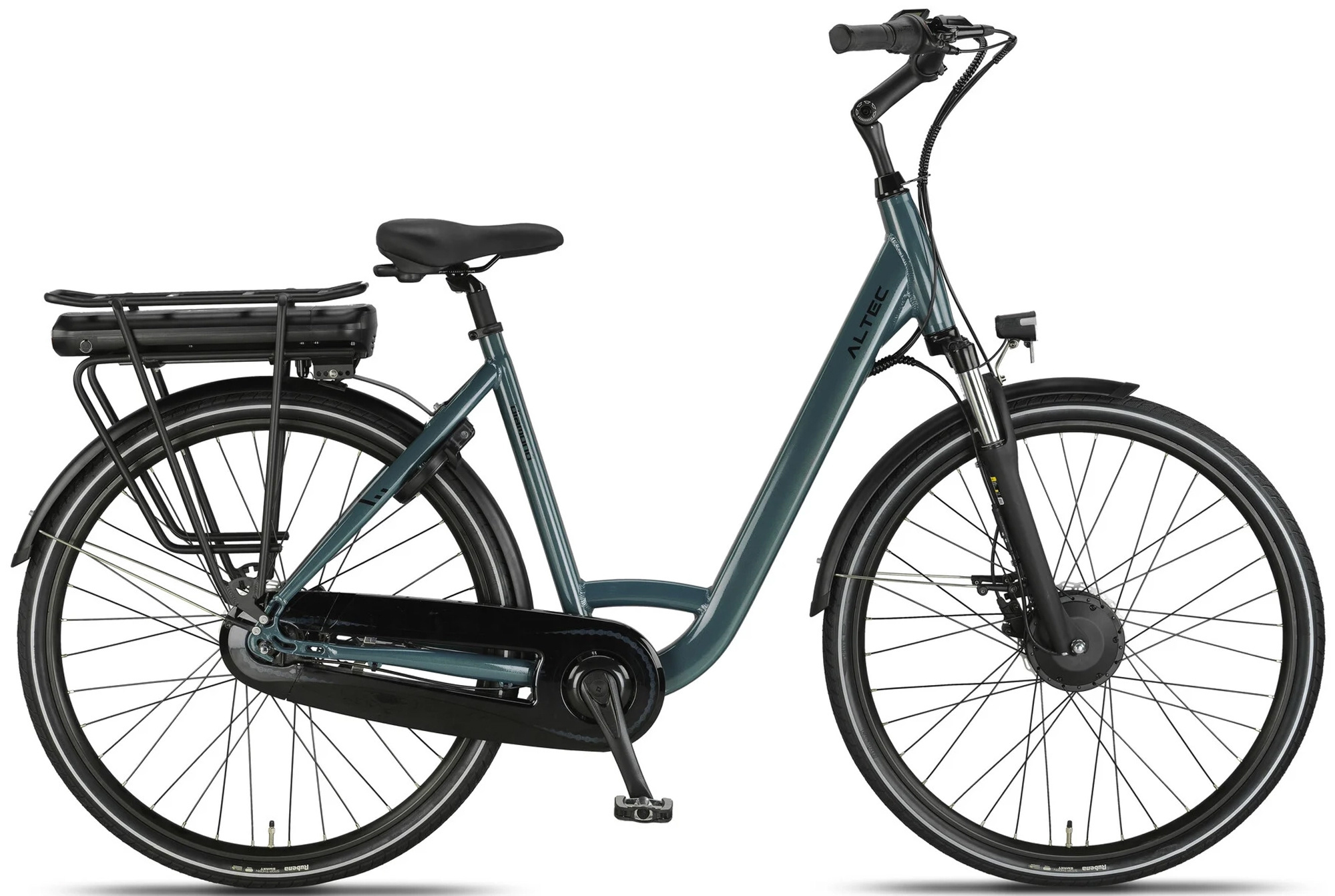 Altec Diamond Elektrische Damesfiets 28inch 53cm Hydraulische Schijfrem 7v afbeelding