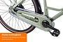 Altec Omega Plus Herenfiets 28 inch Mat Zwart 55cm 7v 8 klein