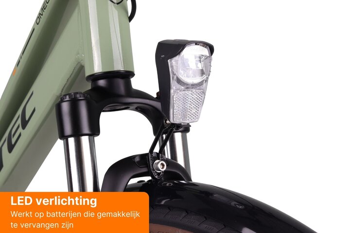 Altec Omega Plus Herenfiets 28 inch Mat Zwart 55cm 7v 10