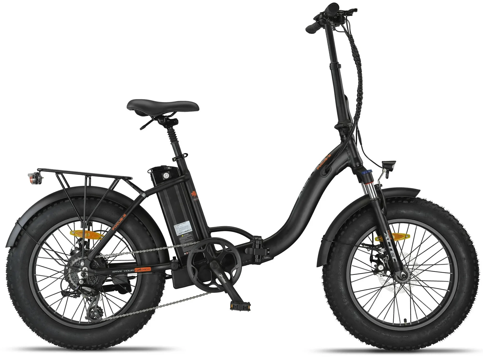 Altec Focus-S Elektrische Fatbike 20 inch Vouwbaar 8v afbeelding