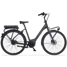 Cortina Cortina E-Common Damesfiets Bosch Active Line Plus 28 inch Demitasse Matt DB7 Belt