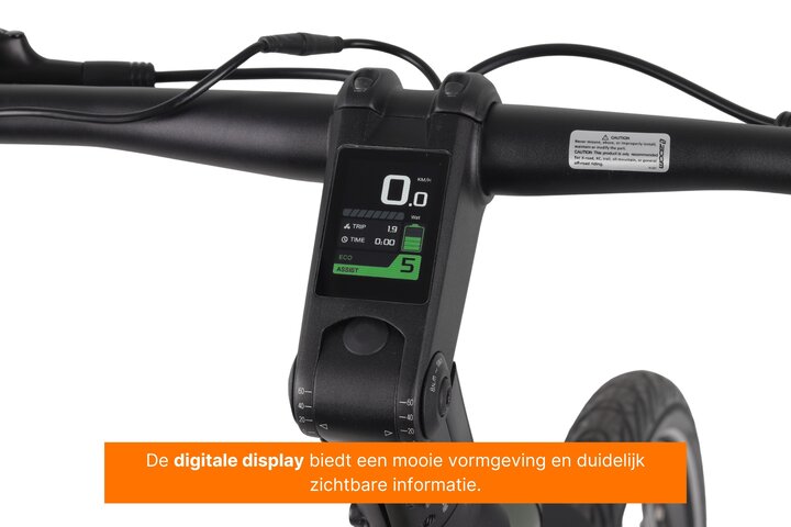 Altec Blitz Elektrische Herenfiets 28inch Zwart 55cm 5