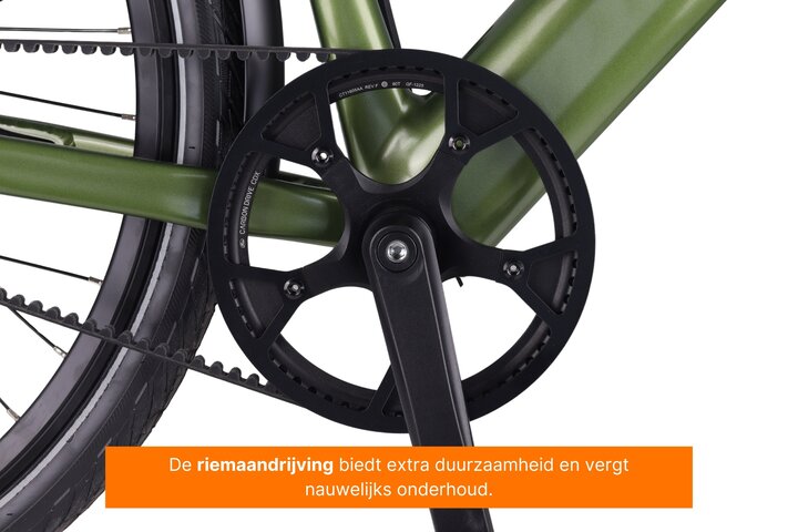 Altec Blitz Elektrische Herenfiets 28inch Zwart 55cm 10