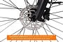 Altec Flow Elektrische Damesfiets 28inch 11 klein