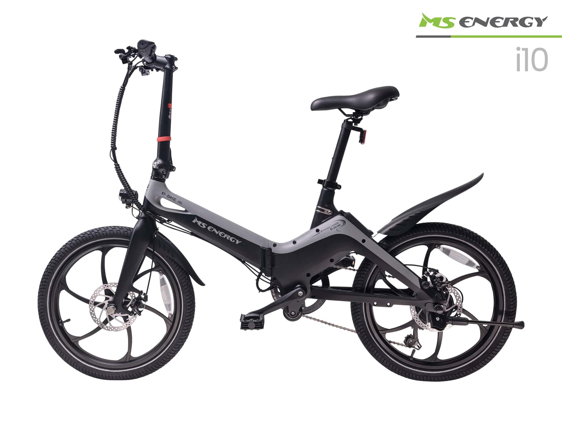 MS Energy I10 Elektrische Vouwfiets 20 inch 6v afbeelding
