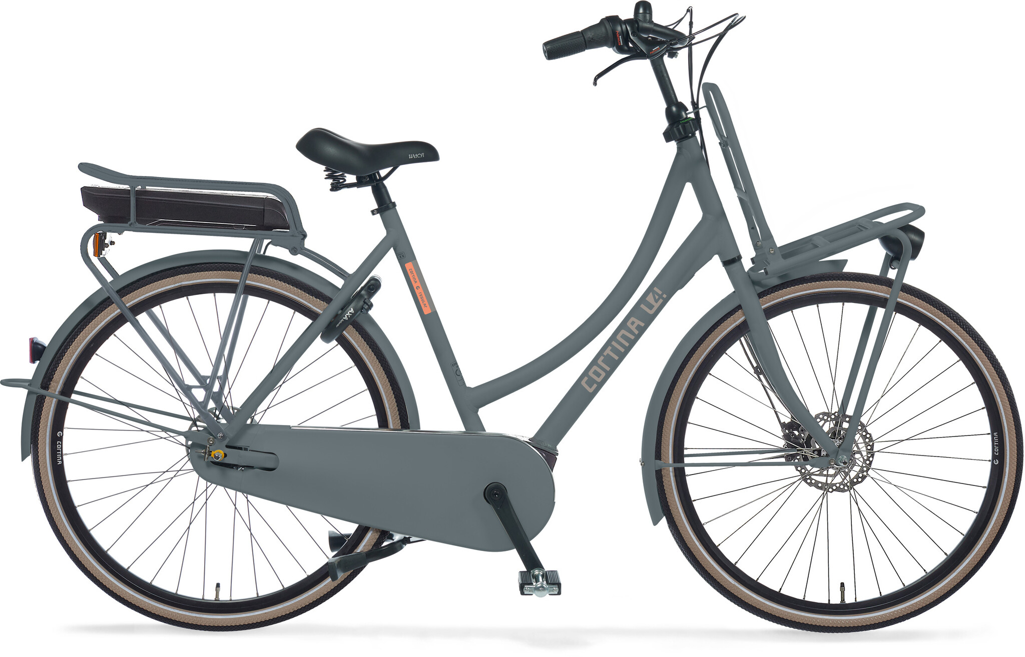 Cortina E-U4 Elektrische Transportfiets 28 inch 61cm Bosch Active Line Smart Middenmotor DB7 afbeelding