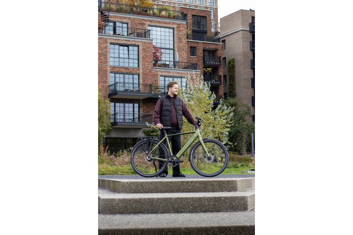 Altec Blitz Elektrische Herenfiets 28inch Zwart 55cm 15