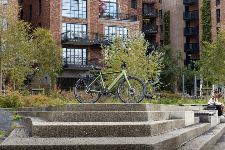 Altec Blitz Elektrische Herenfiets 28inch Zwart 55cm 16