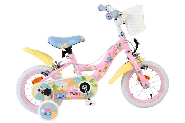 Disney Stitch Kinderfiets Meisjes 12 inch V-brakes 2