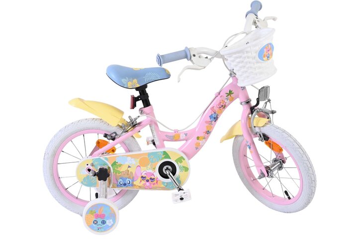 Disney Stitch Kinderfiets Meisjes 14 inch V-brakes 2