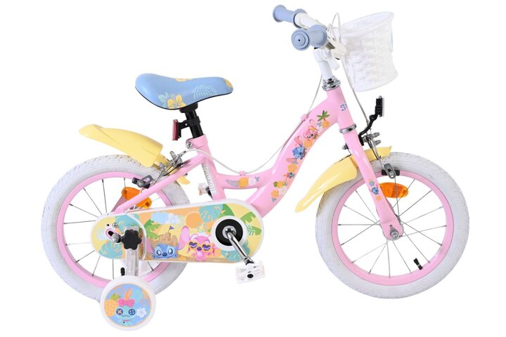 Disney Stitch Kinderfiets Meisjes 14 inch V-brakes 1