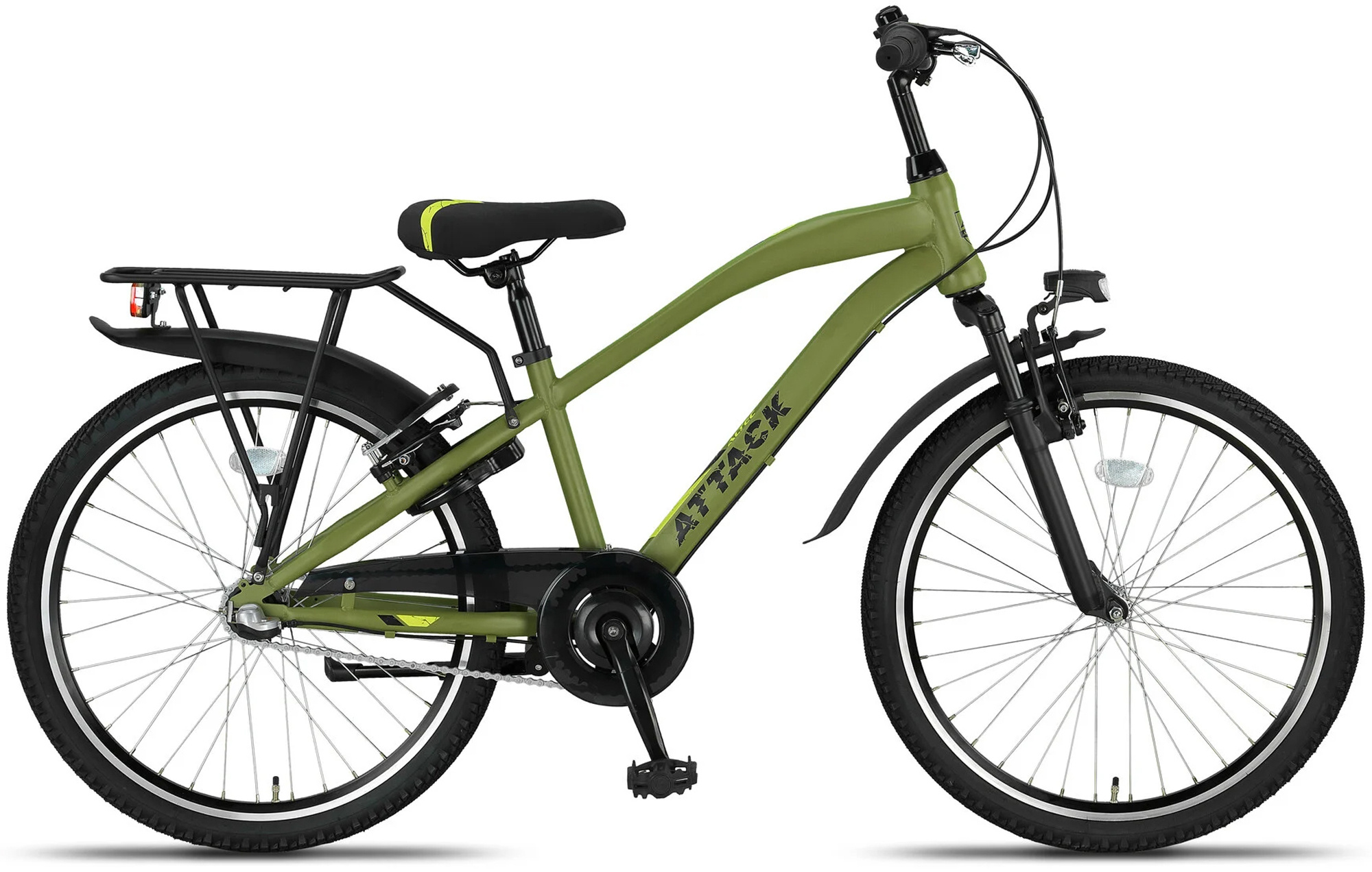 Altec Attack Allroad Kinderfiets Jongens 24 inch 3v