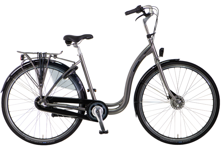 Pointer Step In Damesfiets 28 inch Amber Grijs 3v 1