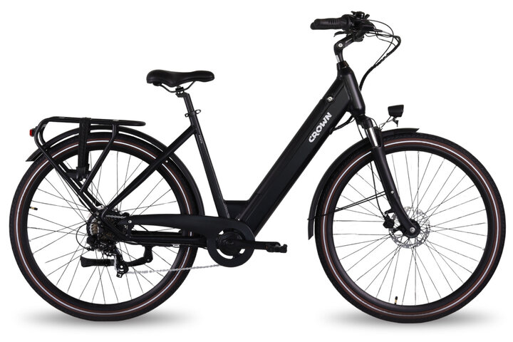 Crown Porto E-Bike 28 inch 53cm 7v 2
