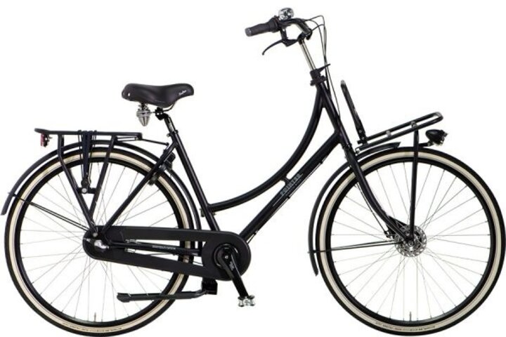 Pointer Grande Plus Transport Dames 28 inch Zwart Glans 3v 1