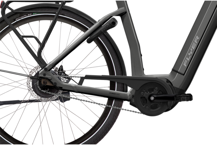 Flyer Gotour6 3.40 Elektrische Damesfiets 28 inch Anthracite Gloss 5v 2