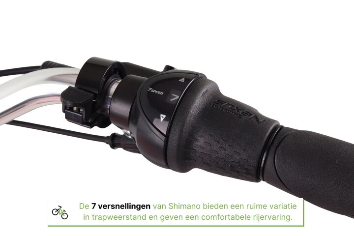 Altec Troja Elektrische Transportfiets 28 inch Hydraulische Schijfrem 53cm 7v 9