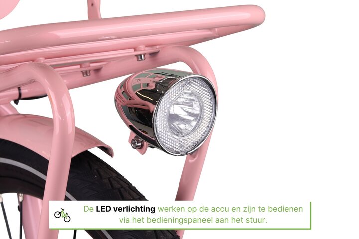 Altec Troja Elektrische Transportfiets 28 inch Hydraulische Schijfrem 53cm 7v 16