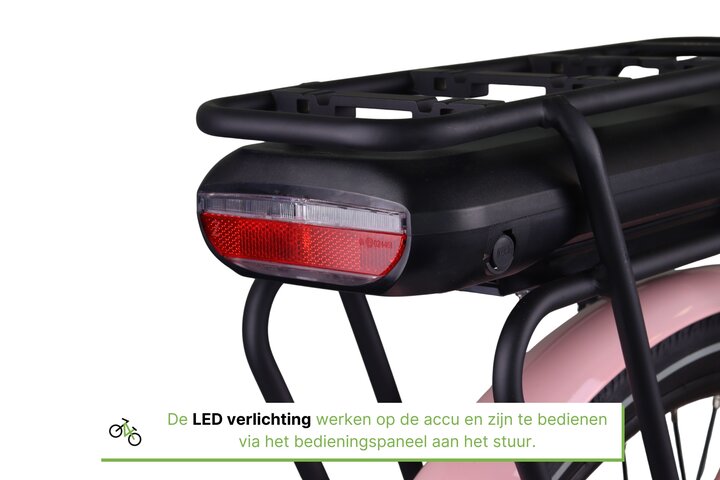 Altec Troja Elektrische Transportfiets 28 inch Hydraulische Schijfrem 53cm 7v 17