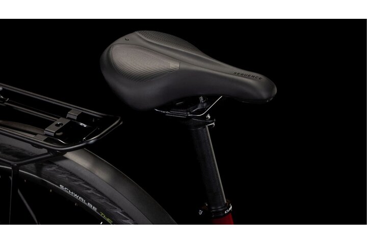 Cube Touring Pro 28 inch Damesfiets 54cm Rood 18v 6