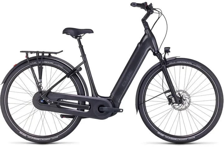 Cube Supreme Hybrid EX 625 Elektrische Damesfiets 28 inch 46cm Grey/Black 5v 1
