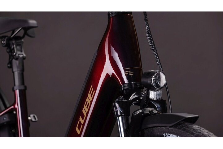 Cube Supreme Hybrid Comfort Pro 600 Elektriche Damesfiets 28 inch 50cm Enviolo 9